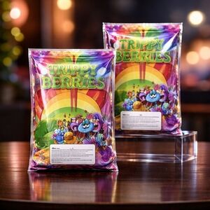 Colorful Party Pack Mylar Bags - Rainbow Design And Other Styles